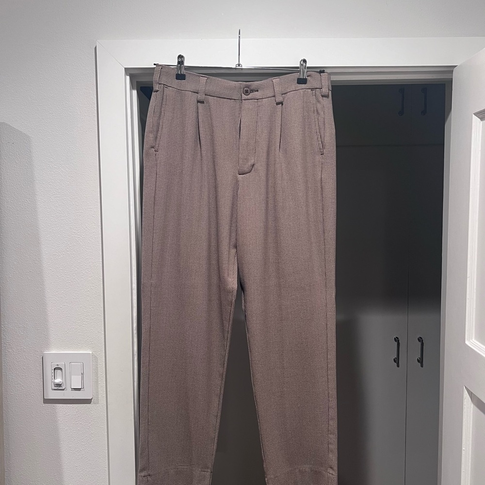 Abercrombie & Fitch Tan Dress Pants Loose Fit